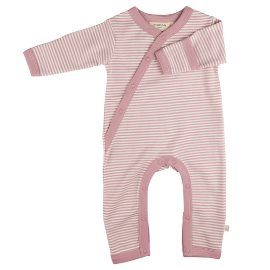 Tutina lunga PIGEON - RIGHE ROSA