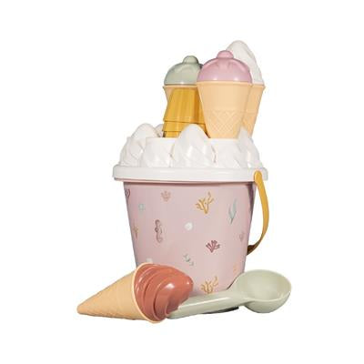 Set spiaggia con gelati Seahorse Rose