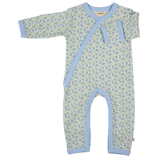 Tutina lunga PIGEON - DITSY BLUE