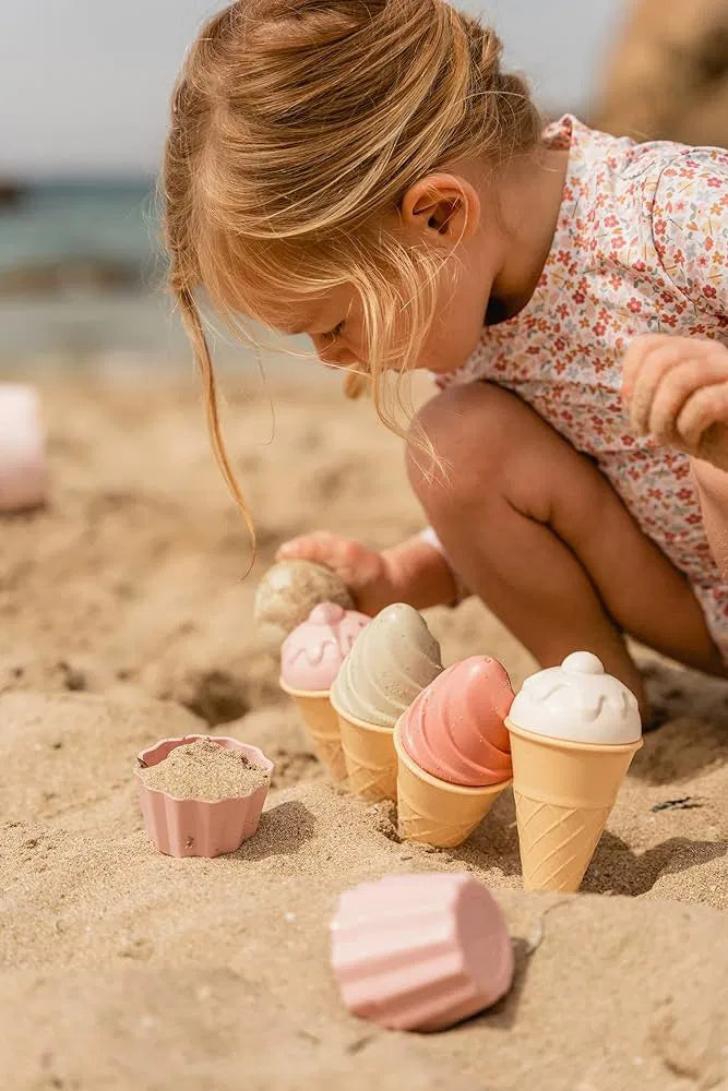 Set spiaggia con gelati Seahorse Rose
