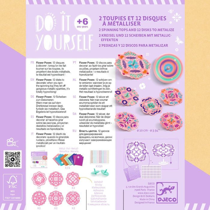 DO IT YOURSELF trottole flowers