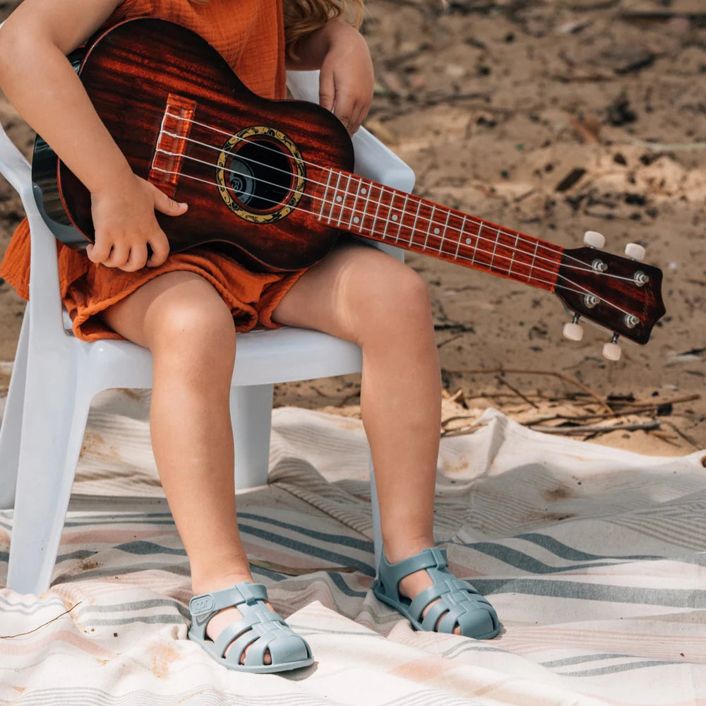 Ragnetti BAREFOOT in gomma IGOR -colore CELESTE OCEANO