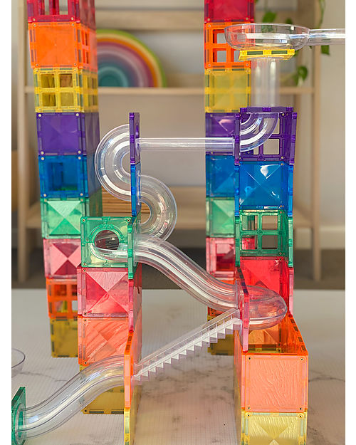 Connetix Rainbow 92 pezzi con pista