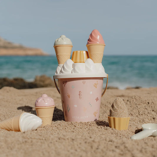Set spiaggia con gelati Seahorse Rose