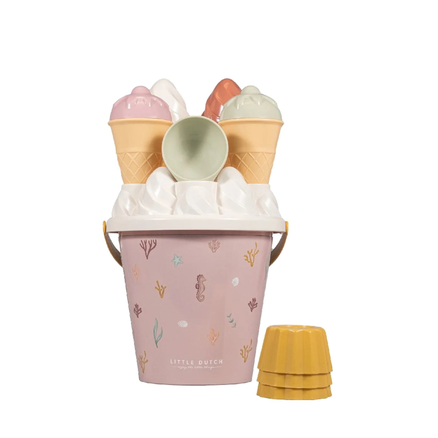 Set spiaggia con gelati Seahorse Rose