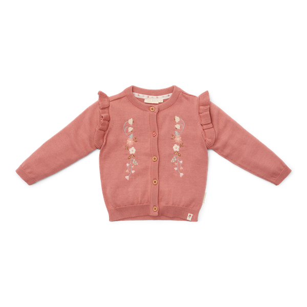 Cardigan ricamato LITTLE DUTCH