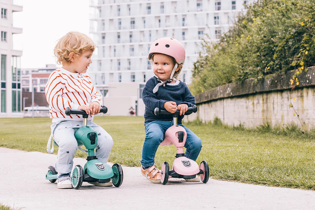 Monopattino e cavalcabile Scoot&Ride - Rosa
