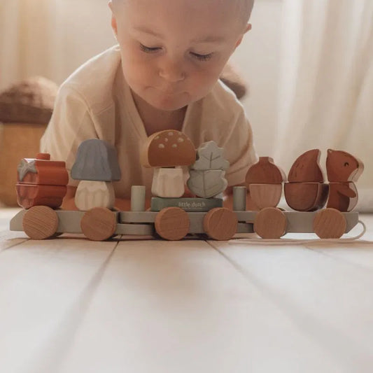 Trenino costruzioni Little Dutch - Forest Friends