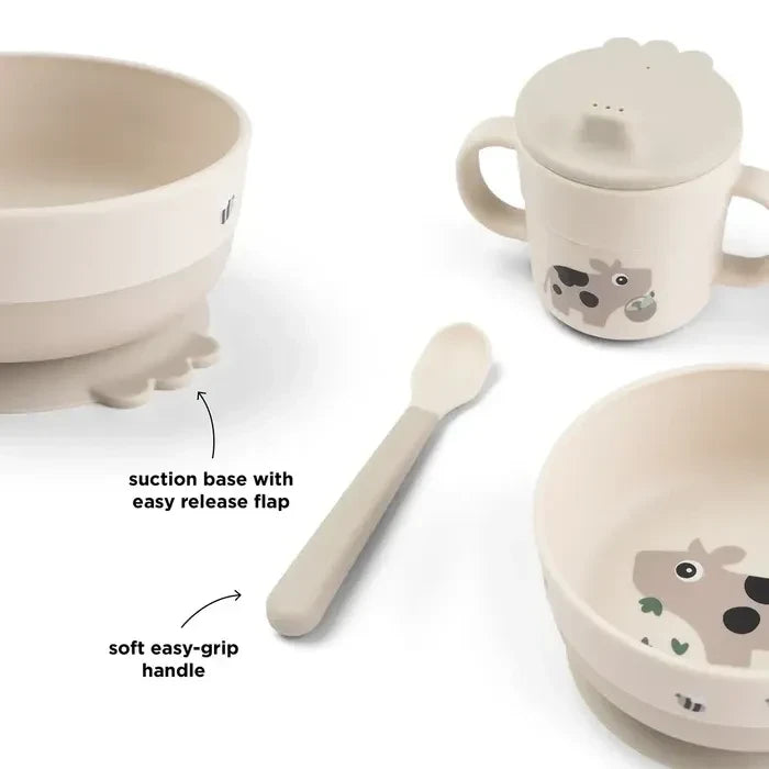 Set prima pappa Done by Deer - beige