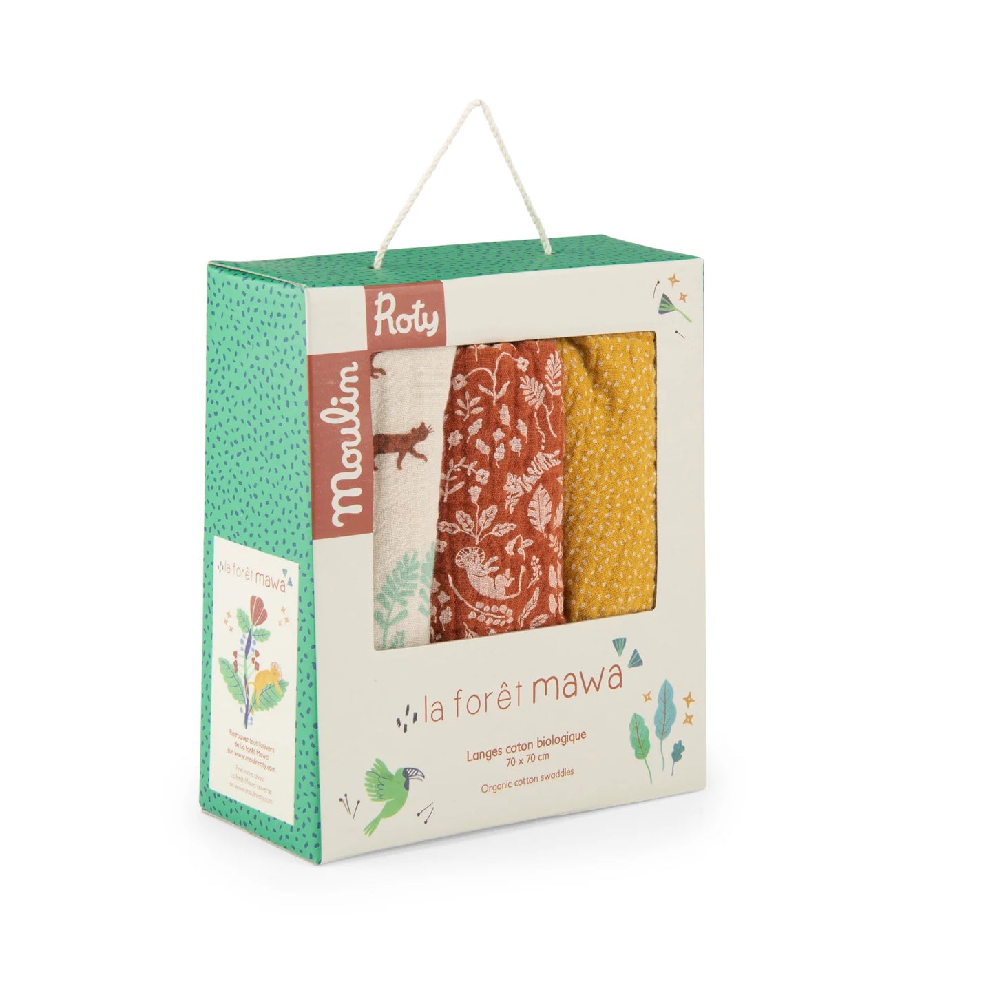 Tris di mussole Moulin Roty