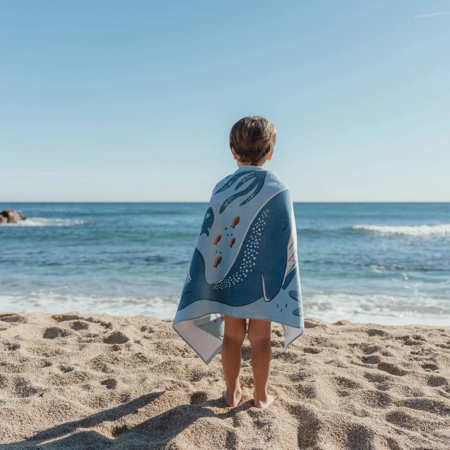 Telo mare Little Dutch Ocean Blue