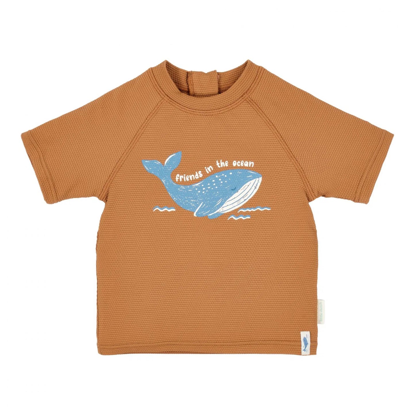 Maglia protezione UV manica corta Little Dutch - Whale