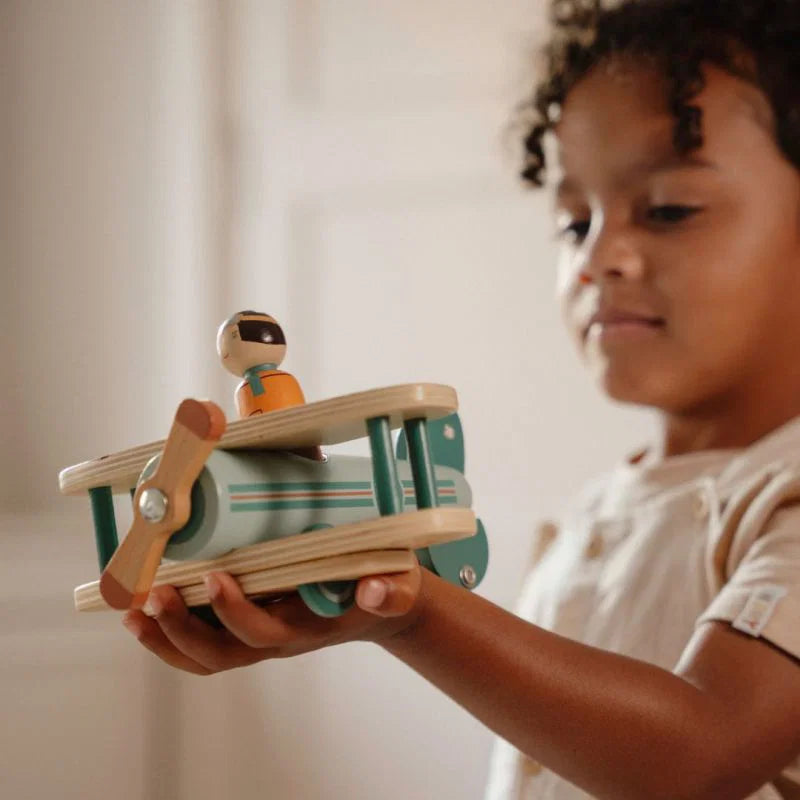 Aeroplanino con personaggio  Little Dutch