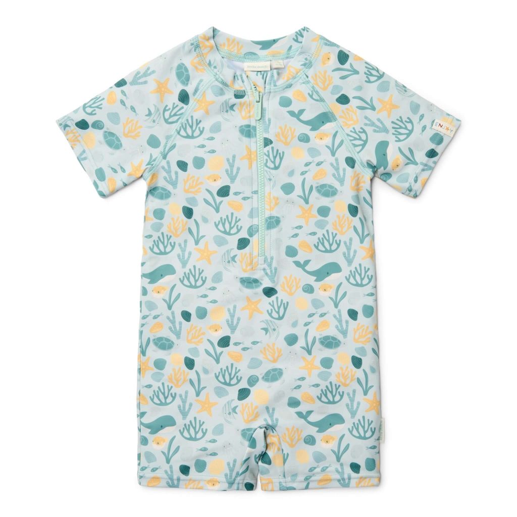 Tutina protezione UV Little Dutch - Seashells multicolour