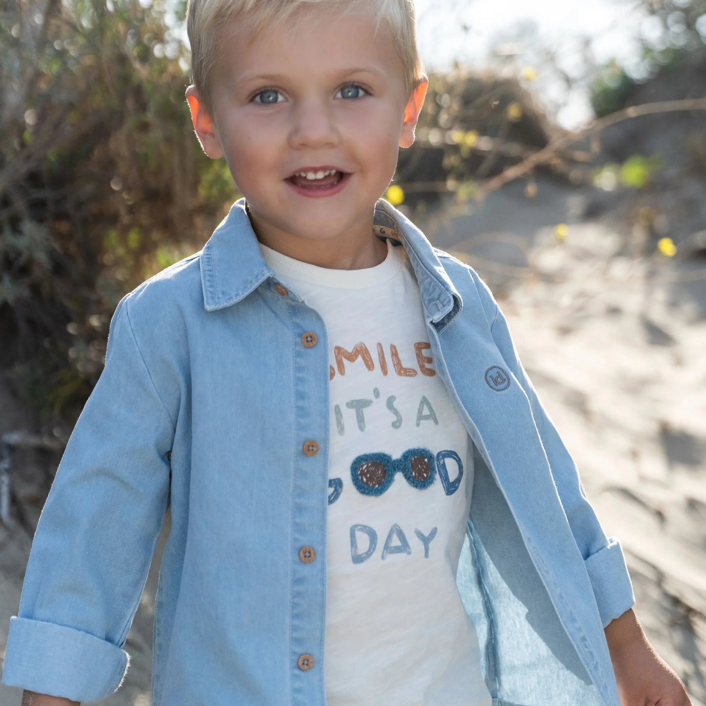 Camicia jeans Little Dutch
