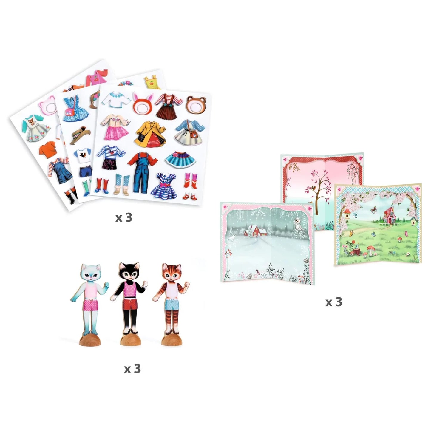 COLLAGE Little Dressing Djeco