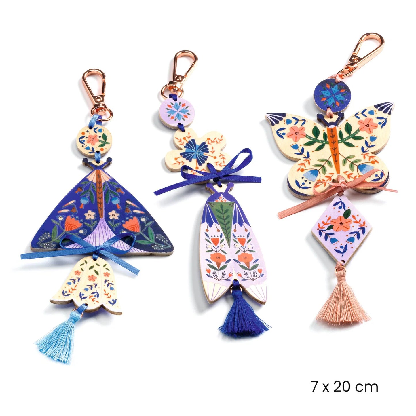 DO IT YOURSELF portachiavi butterflies