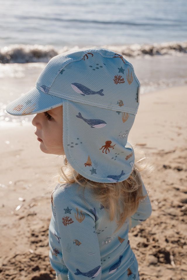 Cappello con copricollo Little Dutch OCEAN