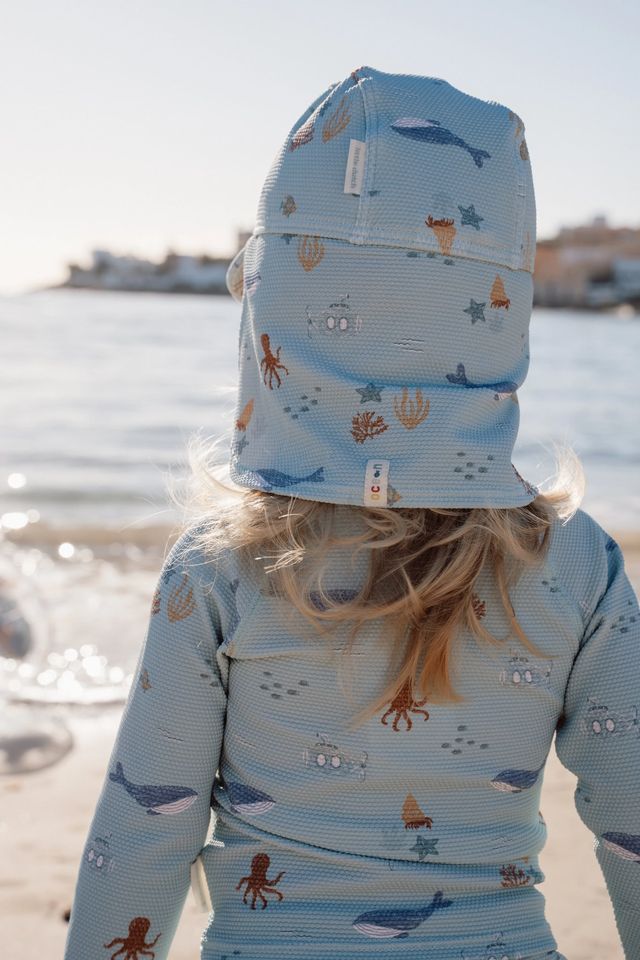 Cappello con copricollo Little Dutch OCEAN