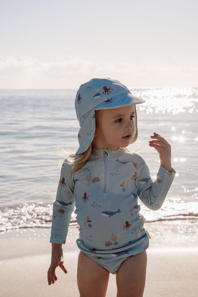 Cappello con copricollo Little Dutch OCEAN