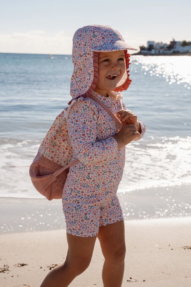 Cappello con copricollo Little Dutch FLOWERS