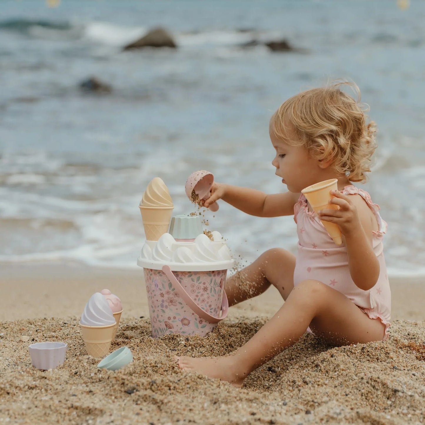 Set spiaggia con gelati Dreamy Mermaid