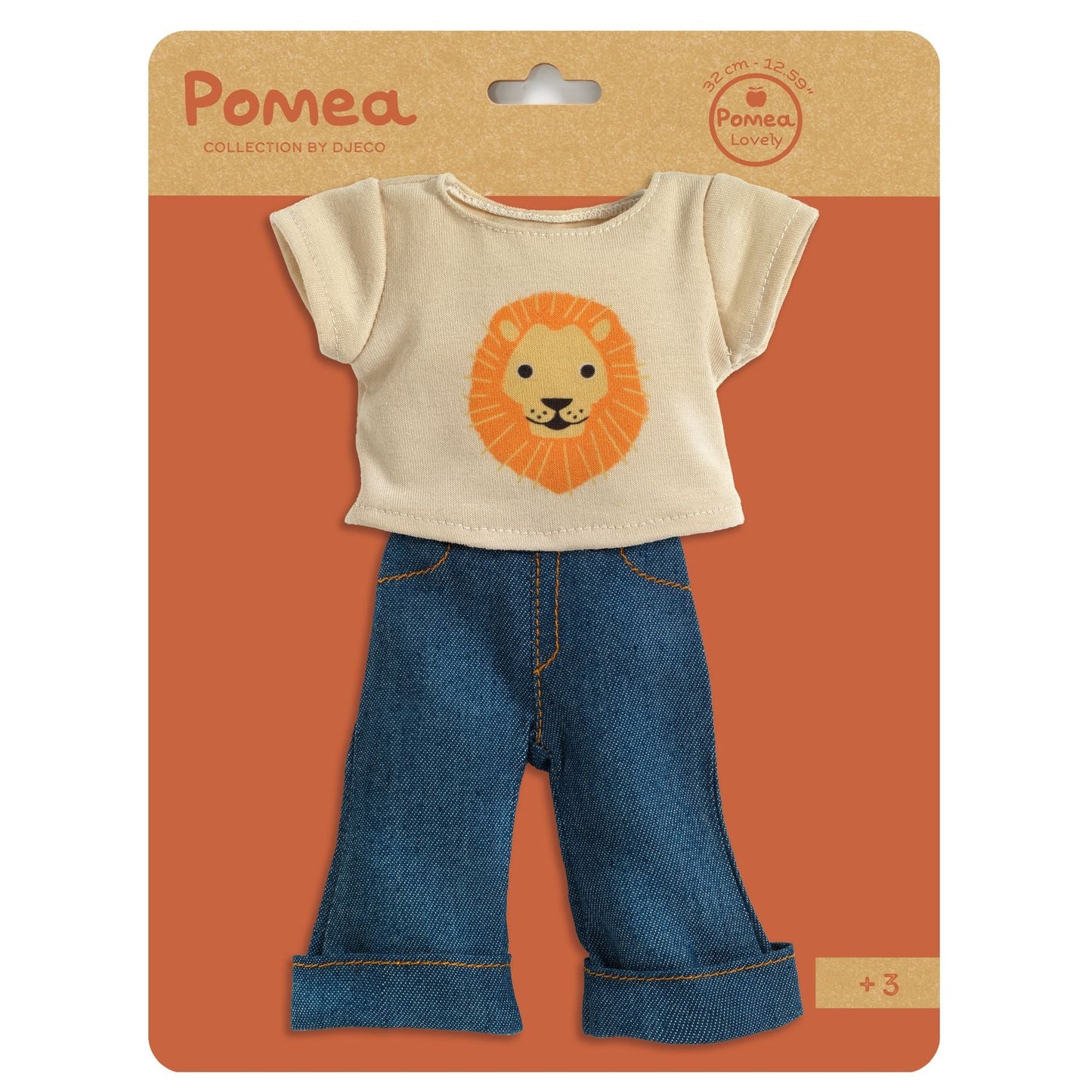Vestiti per bambole Lovely Pomea - Ivory