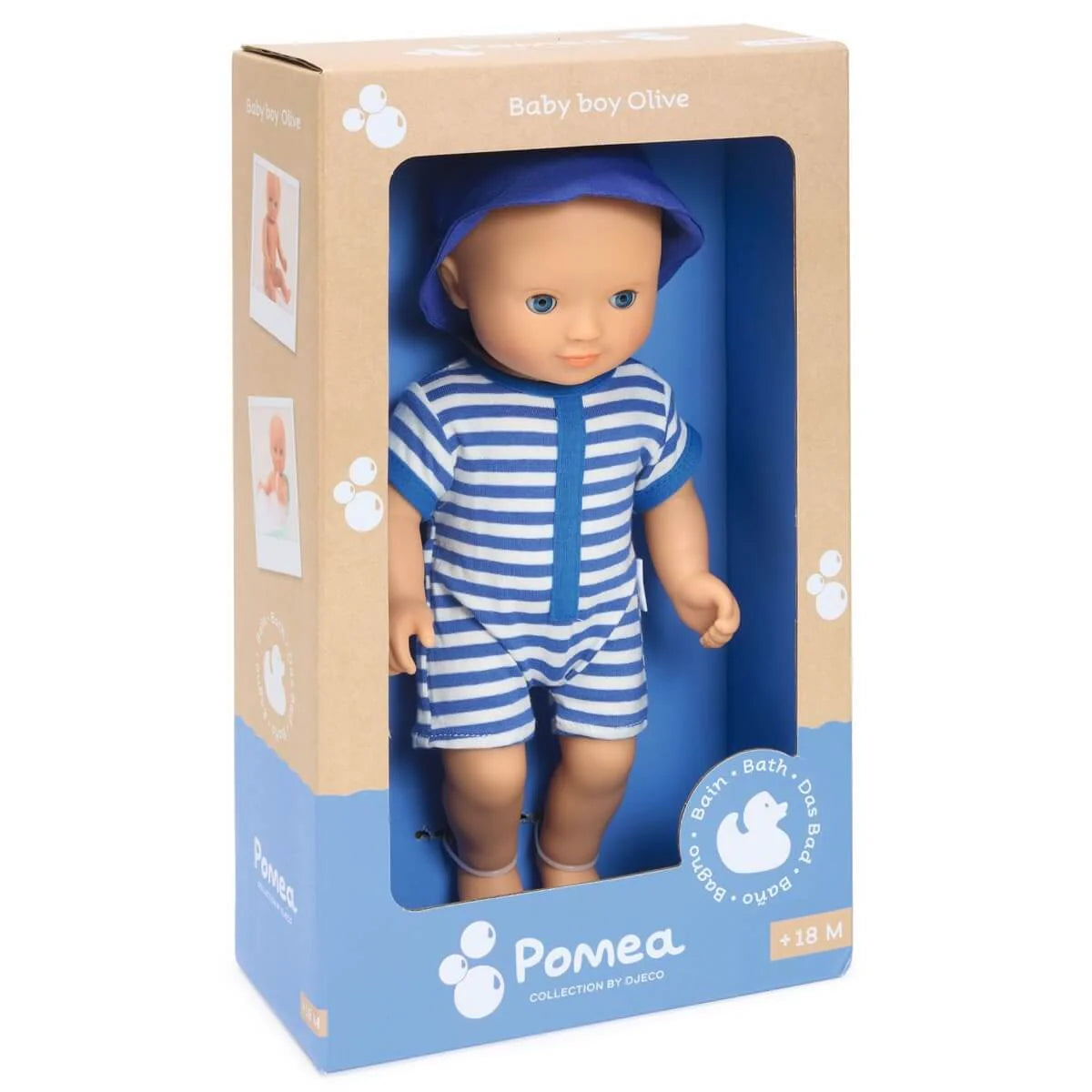 Bambola Pomea Baby Boy Olive