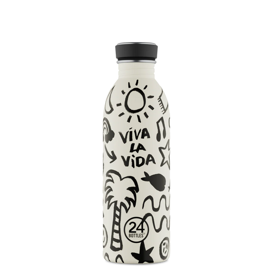 Borraccia Urban 24Bottles 500ml - Viva la vida