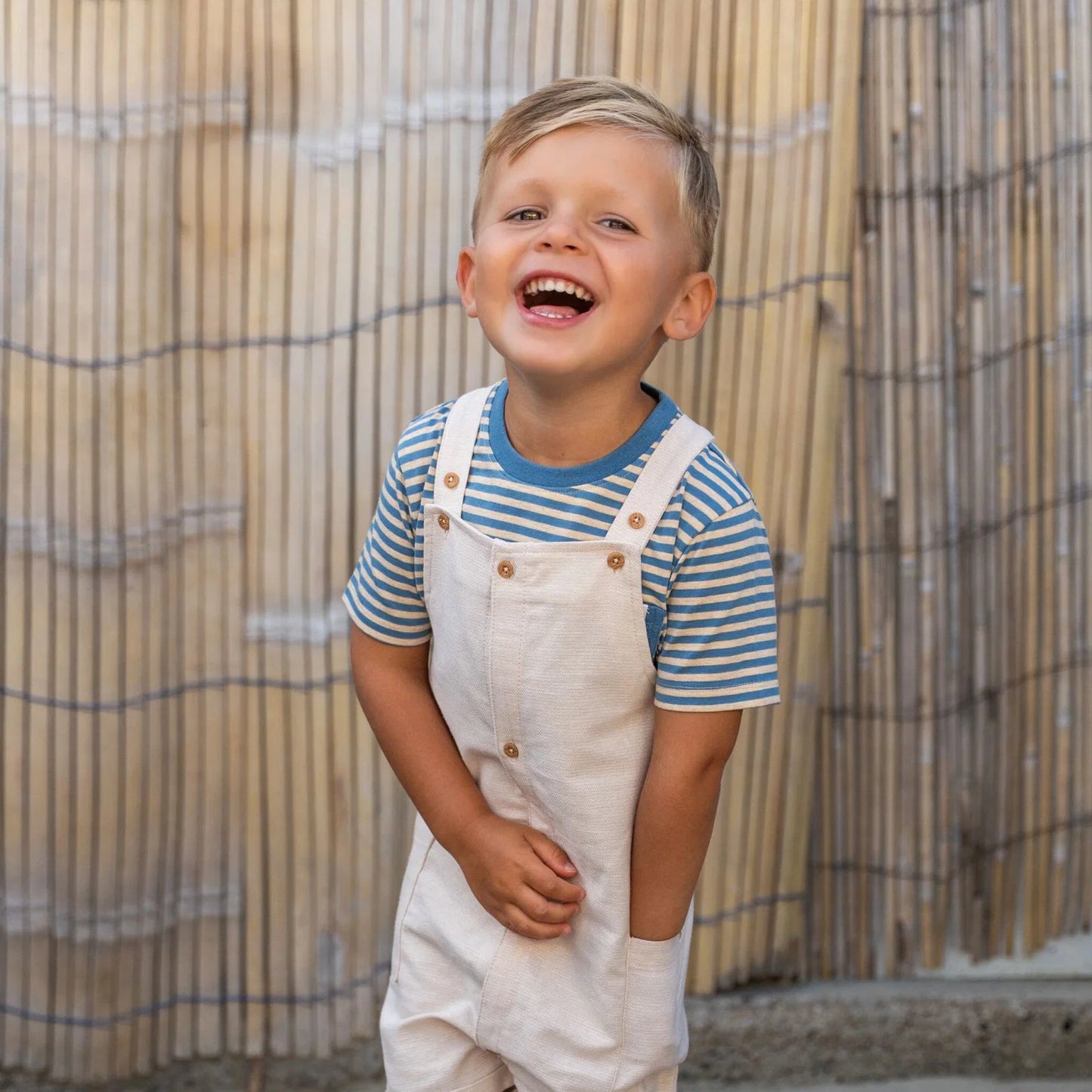 T-shirt LITTLE DUTCH Blue Stripes