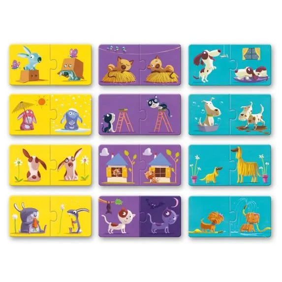 PUZZLE DUO Djeco -Gli opposti-
