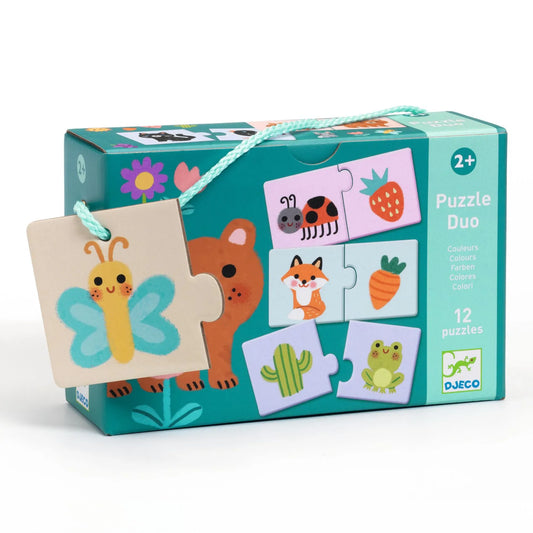 PUZZLE DUO Djeco -I colori-