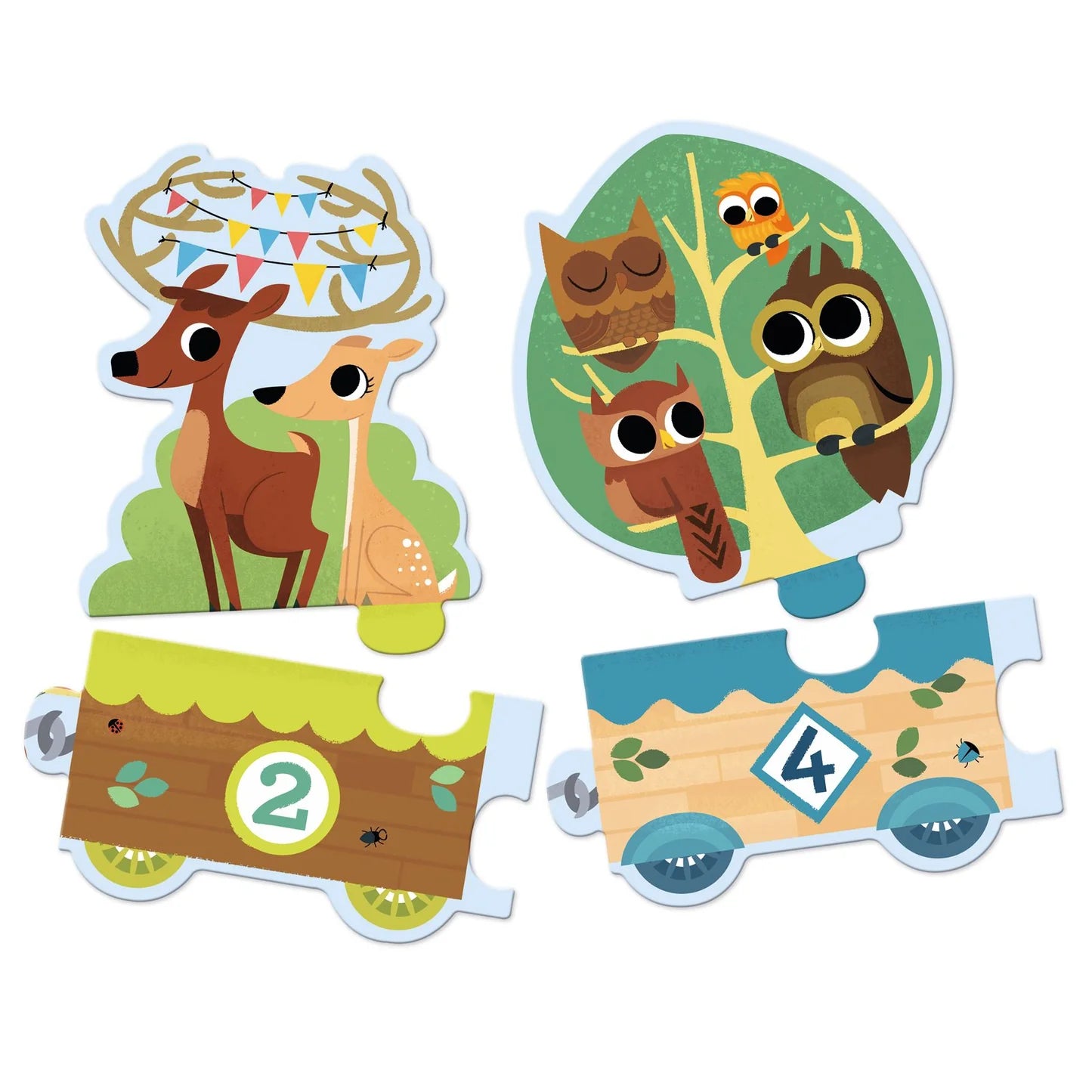 PUZZLE Djeco -io conto- 3+