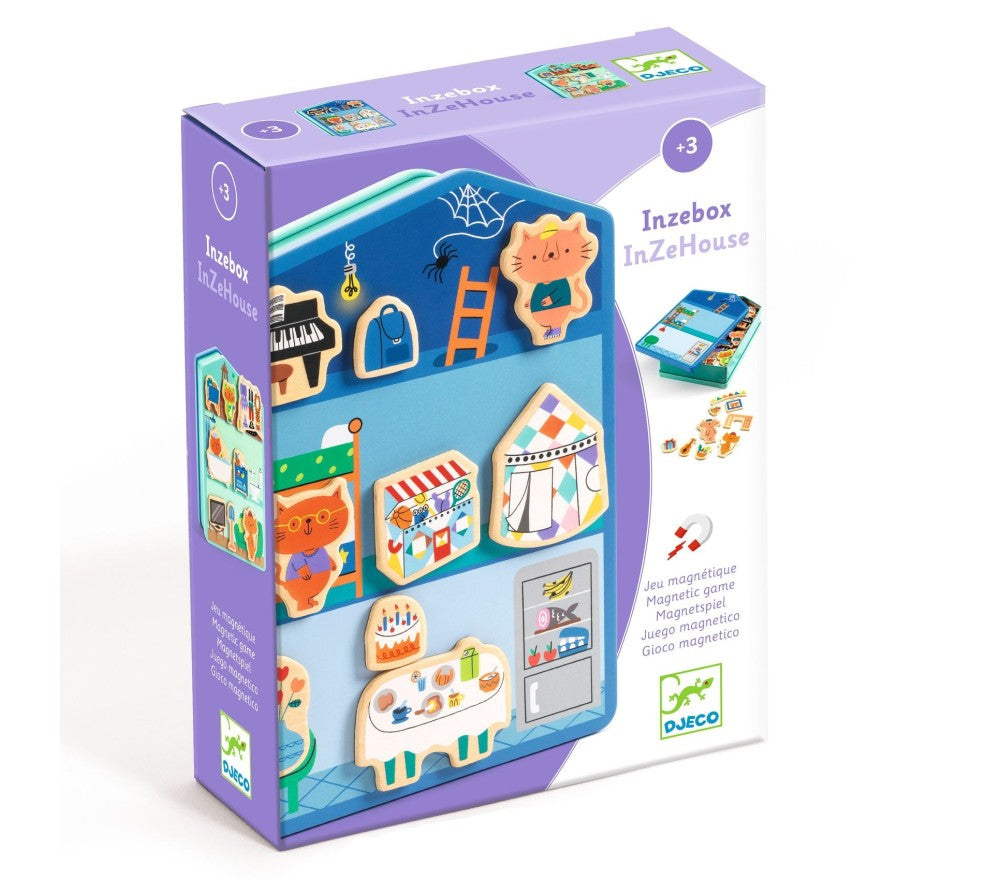 INZEBOX INZEHOUSE Djeco -gioco magnetico-