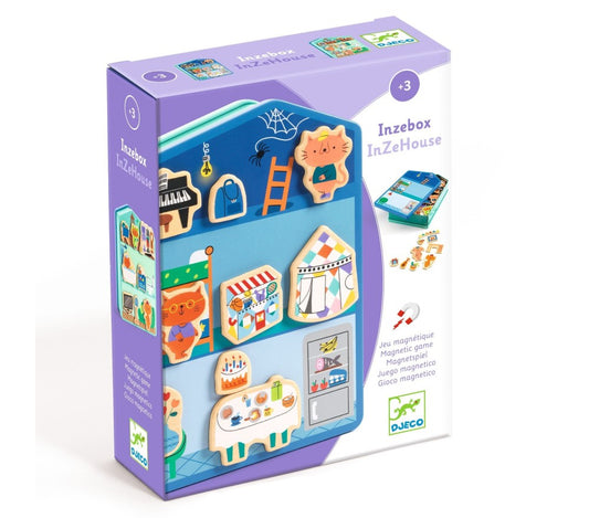 INZEBOX INZEHOUSE Djeco -gioco magnetico-