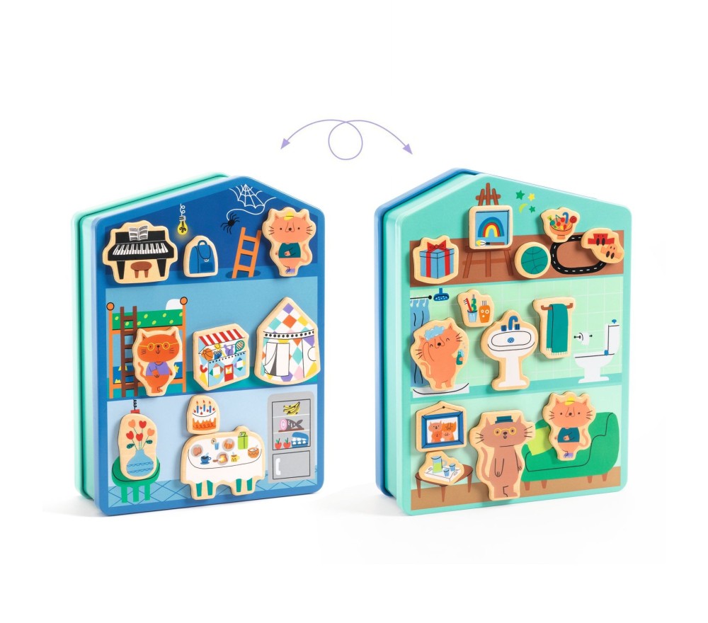 INZEBOX INZEHOUSE Djeco -gioco magnetico-