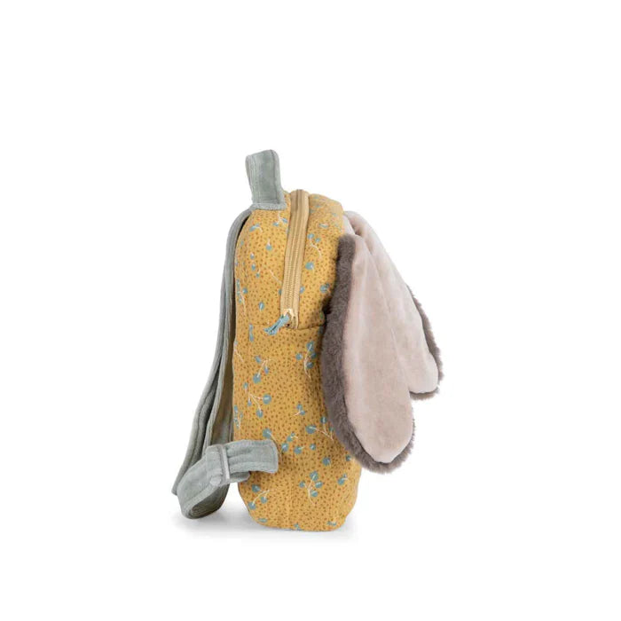 Zaino morbido Moulin Roty coniglietto ocra