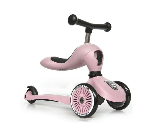 Monopattino e cavalcabile Scoot&Ride - Rosa