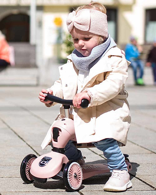 Monopattino e cavalcabile Scoot&Ride - Rosa