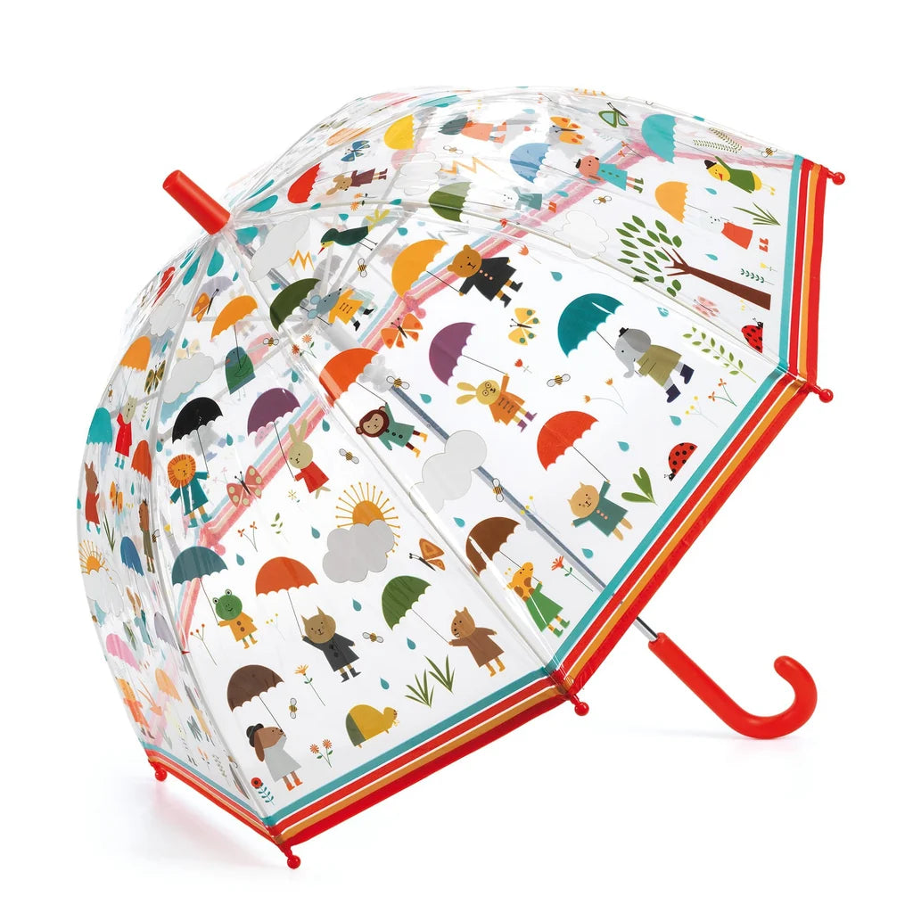 Ombrello bambino Djeco SOUS LA PLUIE