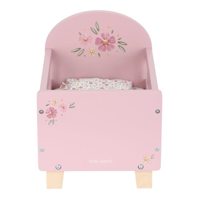 Lettino per bambole in legno Little Dutch