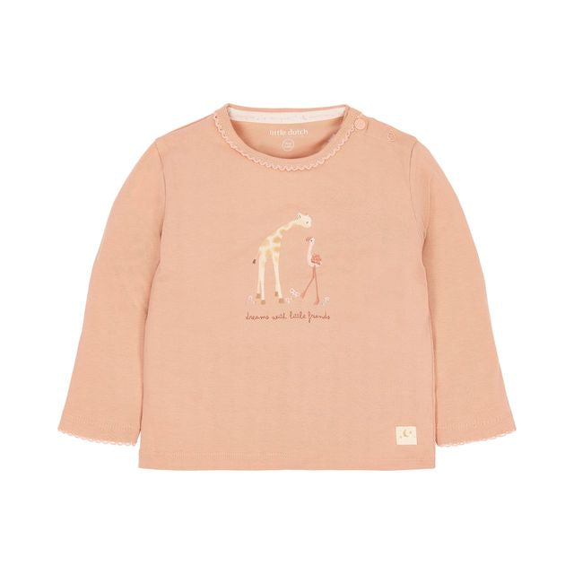 Pigiamino due pezzi Little Dutch - Safari Flamingo