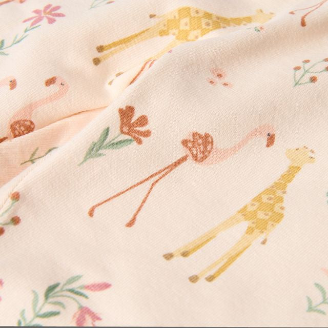 Pigiamino due pezzi Little Dutch - Safari Flamingo