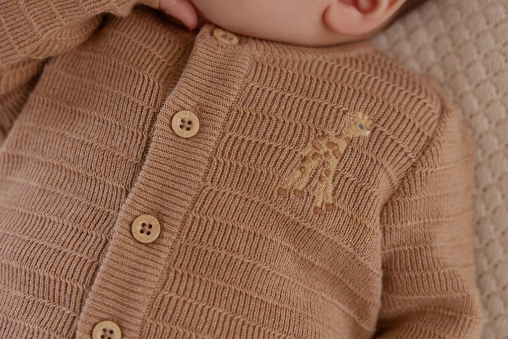 Cardigan lavorato a maglia Little Dutch