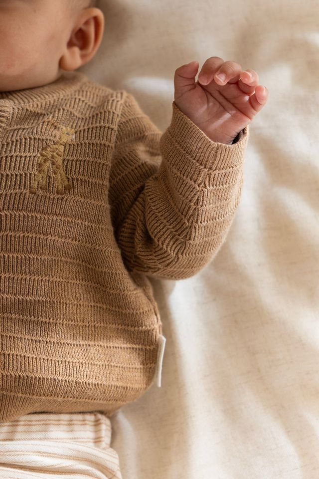 Cardigan lavorato a maglia Little Dutch