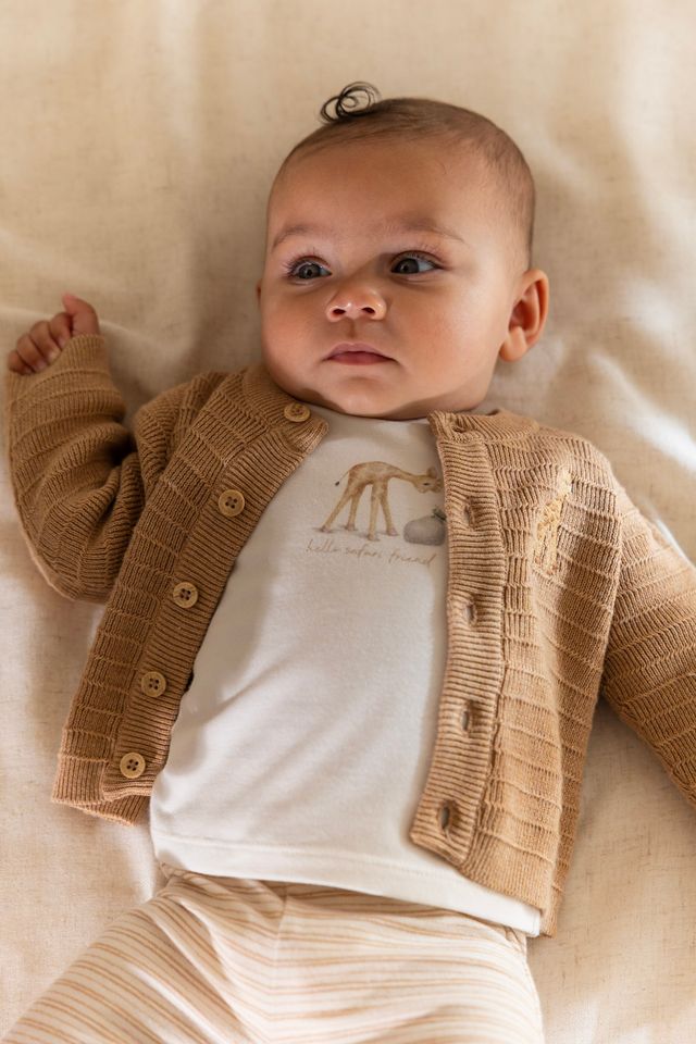 Cardigan lavorato a maglia Little Dutch